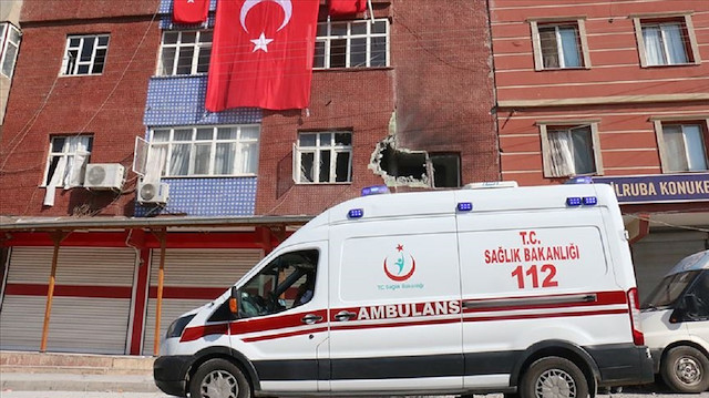 إصابة مدني في "أقجه قلعة" التركية بقذيفة أطلقها إرهابيو "ي ب ك"