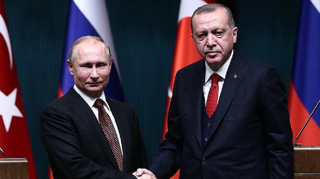 اتصال هاتفي بين أردوغان وبوتين حول عملية "نبع السلام" في سوريا