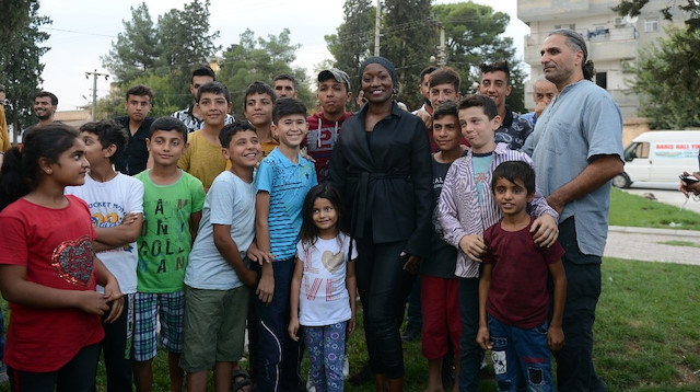 Della Miles visits Turkey's Akçakale