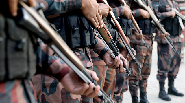 File photo: Members of the Border Guard Bangladesh (BGB)