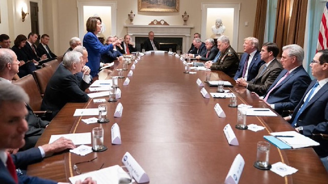 Beyaz Saray'daki Barış Pınarı Harekatı toplantısında gerginlik: Toplantıyı terk ettiler
