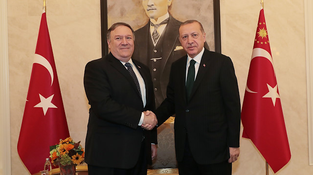 Erdogan - Pompeo meeting in Ankara

