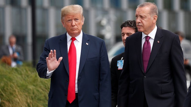 (ARŞİV) Cumhurbaşkanı Erdoğan ile ABD Başkanı Trump G20 Zirvesi'nde bir araya gelmişti.