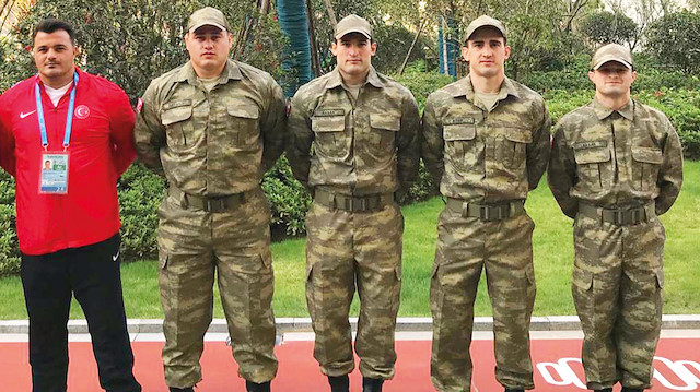 Türk Silahlı Kuvvetleri Grekoromen ve Serbest Güreş Milli Takım kadrosu