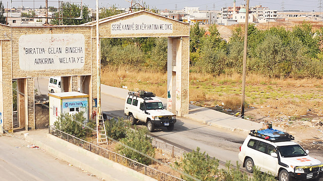 PKK’lılar konvoy halinde Rasulayn’dan çıktılar.