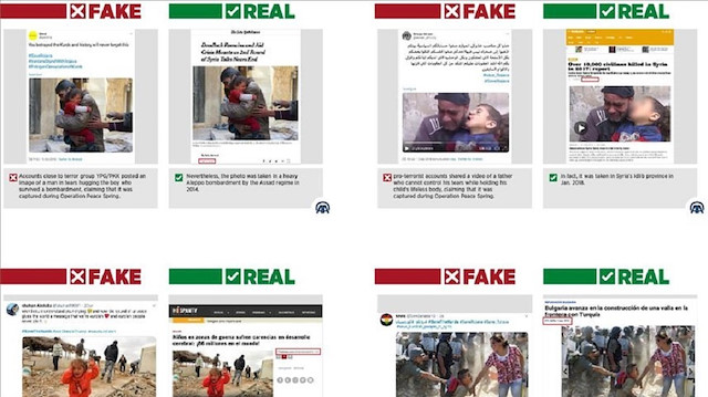 YPG/PKK uses fake photos on social media platforms