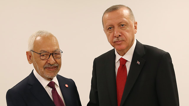 أردوغان يستقبل زعيم حركة النهضة "الغنوشي"