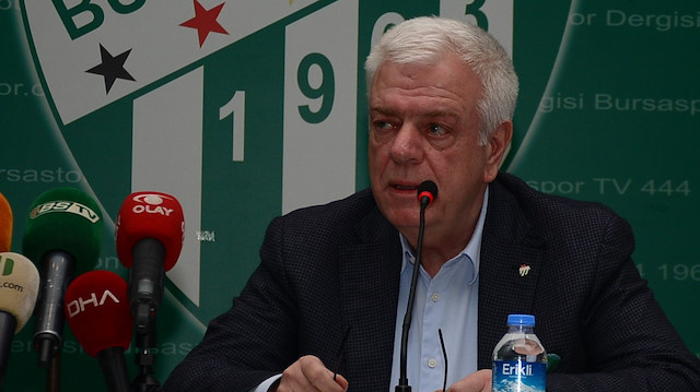Bursaspor Eski Başkanı Ali Ay'ın kulüpten ihracı isteniyor.