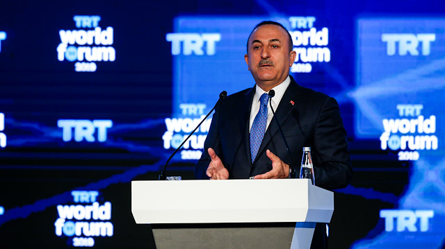 Mevlüt Çavuşoğlu speaks at TRT World Forum 2019

 