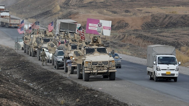 Suriye'den Irak'a giriş yapan ABD askerleri