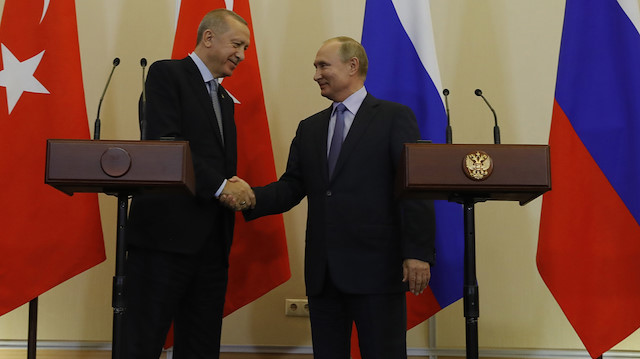 Recep Tayyip Erdoğan ve Vladimir Putin