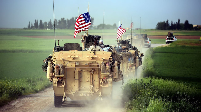 Suriye'de ABD ve YPG güçleri devriye faaliyetleri gerçekleştiriyordu.