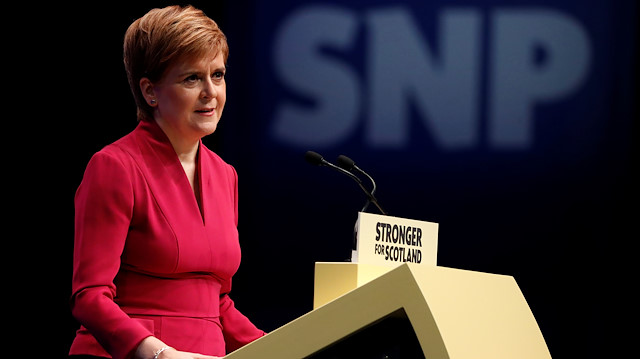 Scotland's First Minister Nicola Sturgeon 