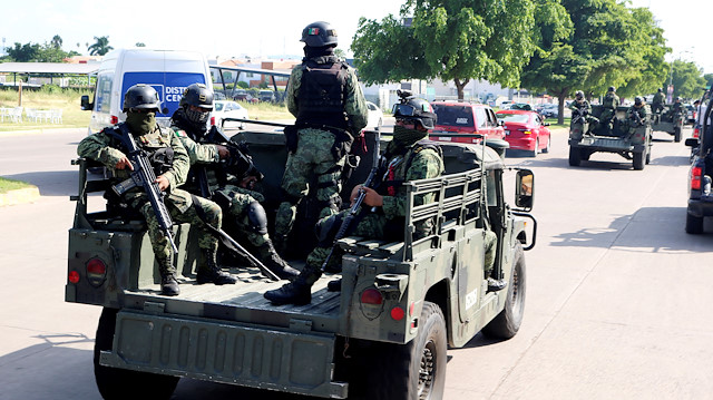File photo: Members of a special unit of the Mexican Army conduct a patrol as part of an operation to increase security after cartel gunmen clashed with federal forces, resulting in the release of Ovidio Guzman from detention, the son of drug kingpin Joaquin "El Chapo" Guzman, in Culiacan, in Sinaloa state, Mexico October 19, 2019. 
