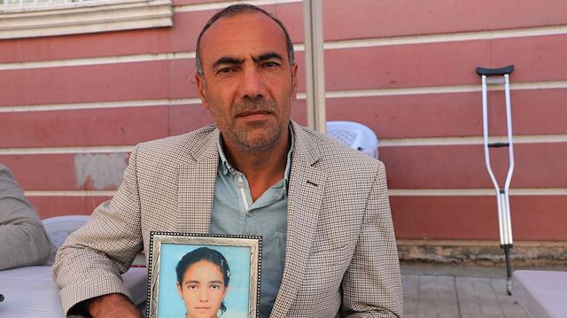 Yasin Kaya, kızı Çiğdem Kaya'nın (21) Ağrı Anadolu Lisesi 2'nci sınıf öğrencisiyken 2015'te dağa kaçırıldığını söyledi.