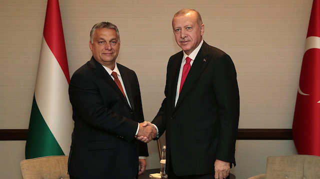 Cumhurbaşkanı Erdoğan, Bakü'de Macaristan Başbakanı Viktor Orban'ı ağırlamıştı.