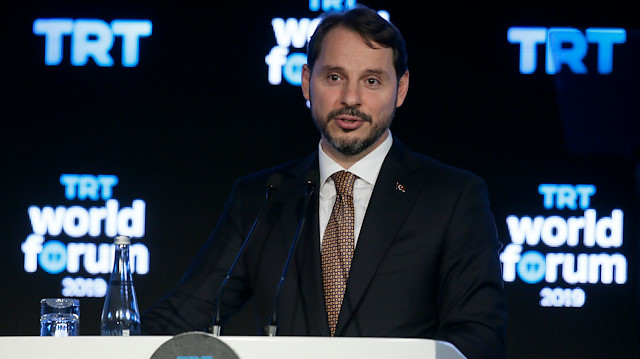 Hazine ve Maliye Bakanı Berat Albayrak açıklama yaptı.
