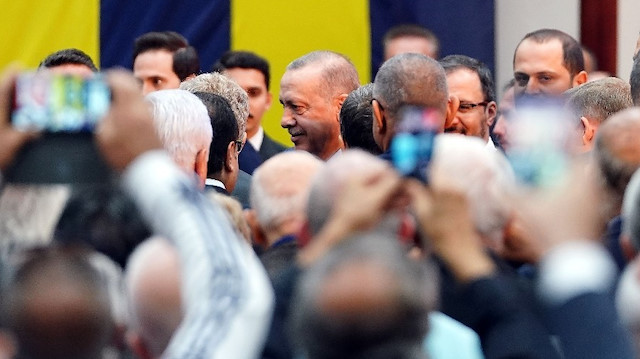 Cumhurbaşkanı Erdoğan, Fenerbahçe Yüksek Divan Kurulu Olağan Toplantısı'na iştirak etti.
