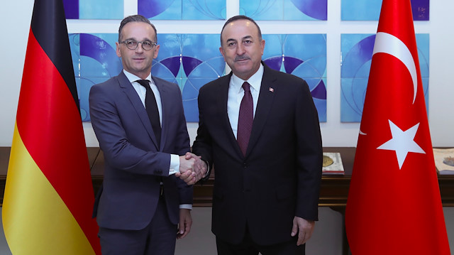 Dışişleri Bakanı Çavuşoğlu, Almanya Dışişleri Bakanı Maas ile görüştü