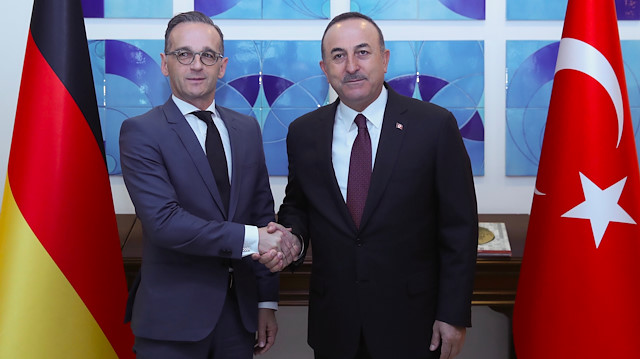 Mevlut Cavusoglu - Heiko Maas meeting in Ankara

