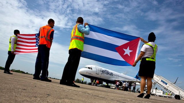 ABD, Kübya'ya uçuşları yasakladı.