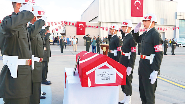 Erdoğan Türkel'in cenaze töreni
