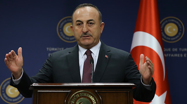 Dışişleri Bakanı Mevlüt Çavuşoğlu açıklama yaptı.  