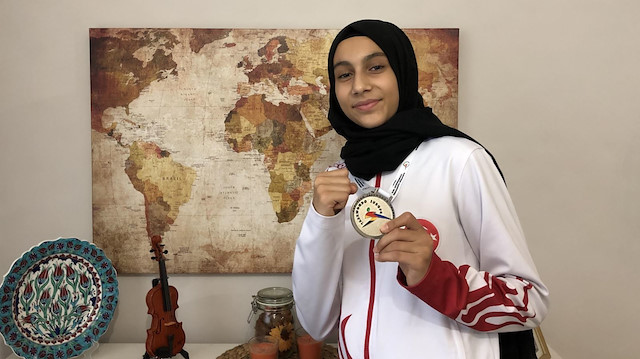 14-year-old Meryem Iyin claims gold in Taekwondo Europe G1 tournaments