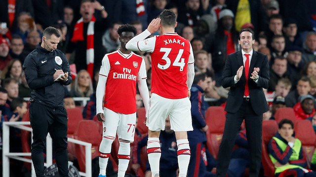 Arsenal Kaptanı Granit Xhaka bu sezon 10 maçta 1 asist yaptı.