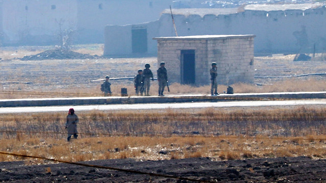 Security forces defused mines and improvised explosive devices in Tal Abyad 