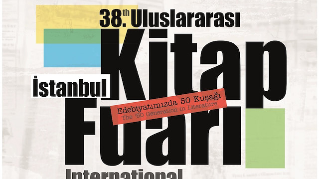 38. Uluslararası İstanbul Kitap Fuarı afişi