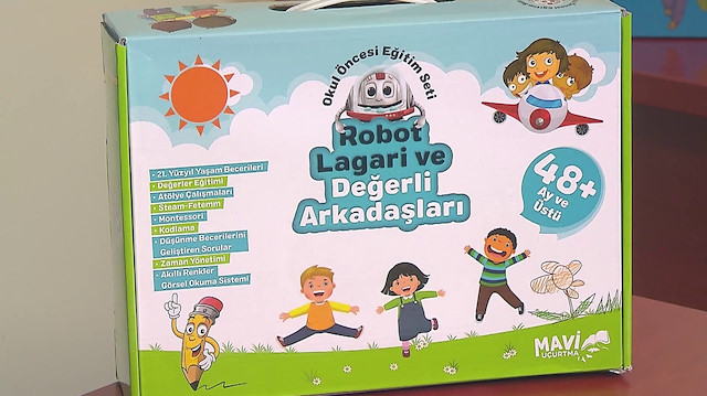 Robot Lagari Okul öncesi Eğitim Setleri