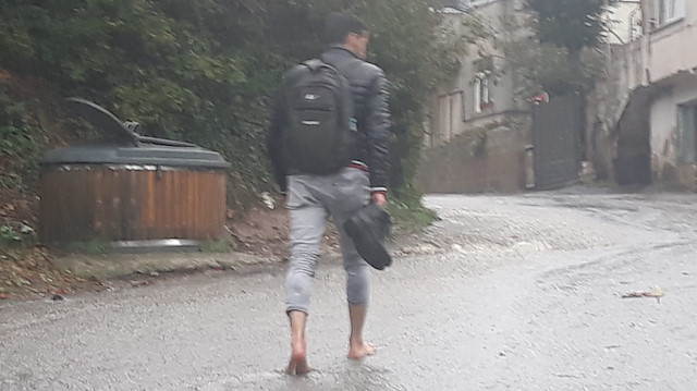 Beykoz'da yollar göle döndü