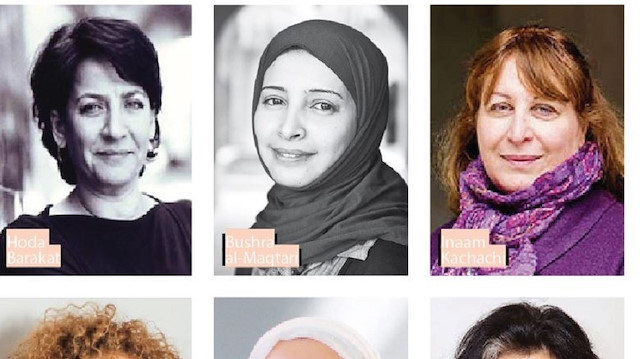 Ortadoğulu kadın yazarlardan bazıları.
