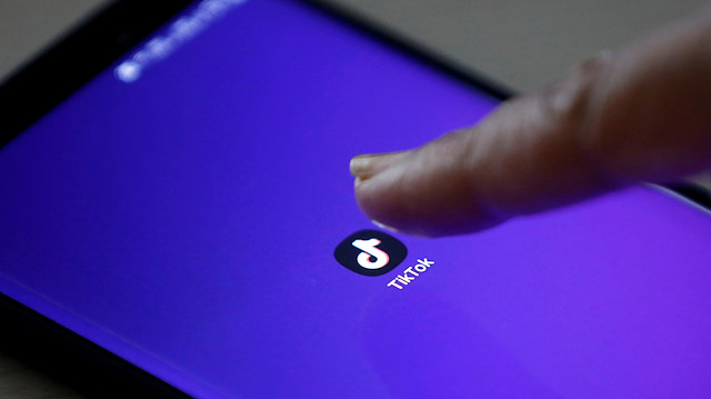File photo: The logo of TikTok application is seen on a mobile phone screen