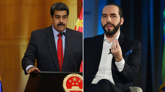  Nicolas Maduro ve Nayip Bukele
