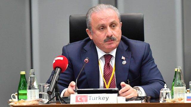 Turkish Parliament Speaker Mustafa Sentop 