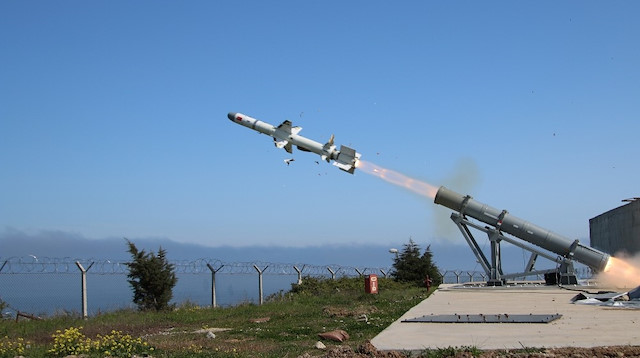 Turkey conducted a successful test-fire of the country’s first indigenously developed sea-launched cruise missile, 