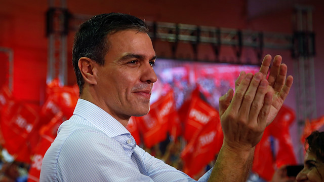 Spain's Socialist leader and acting Prime Minister Pedro Sanchez 