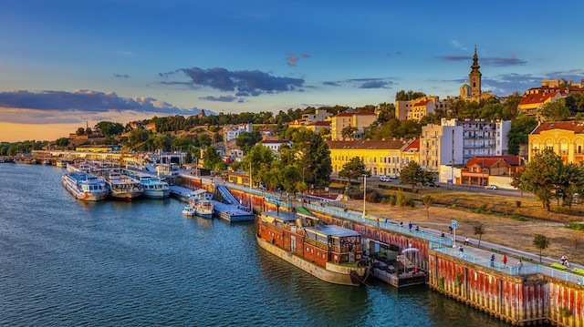 A view from Belgrade, Serbia.