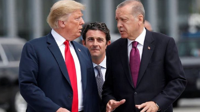 Donald Trump ve Recep Tayyip Erdoğan