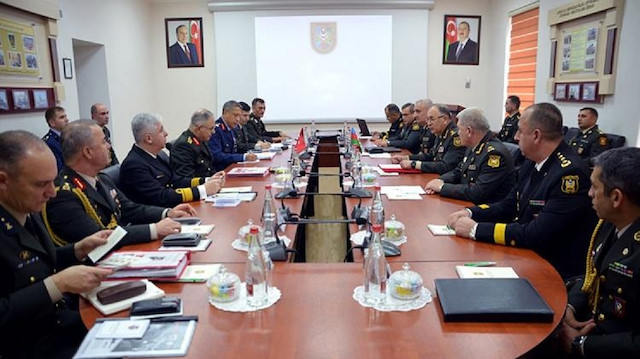 12. Azerbaycan-Türkiye Yüksek Düzeyli Askeri Diyalog Toplantısı.