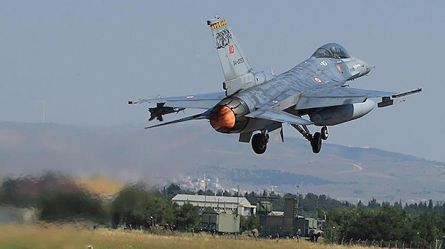 Terör örgütü PKK'ya yönelik hava operasyonu düzenlendi. 