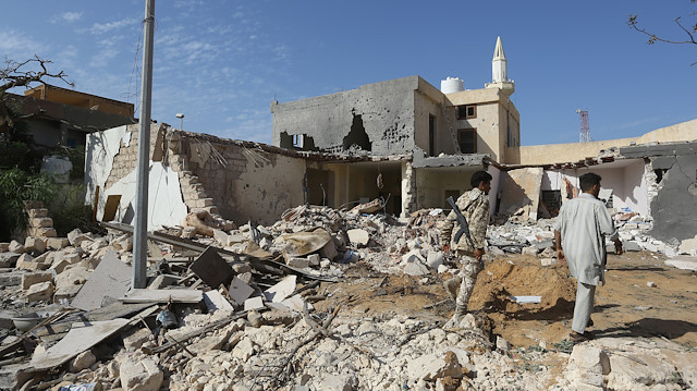 File photo: Haftar’s forces target a home in Libya

