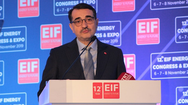 Enerji ve Tabii Kaynaklar Bakanı Fatih Dönmez , 12. Uluslararası Enerji Kongresi ve Fuarı'nın açılışında konuştu.