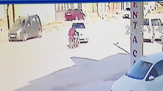 Bursada 2 arkadaşın ağır yaralandığı motosiklet kazası kamerada