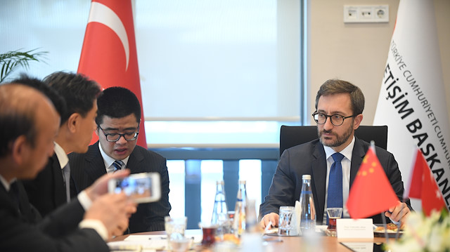 ألطون يؤكد على أهمية التعاون الإعلامي بين الصين وتركيا