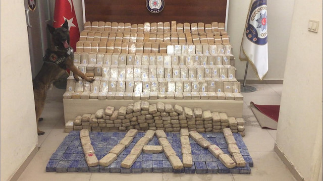 Security forces in eastern Turkey seized nearly 270 kilograms of heroin 