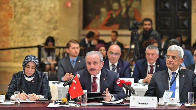 "شنطوب" يدعو نظراءه في "ميكتا" للمشاركة بمئوية تأسيس البرلمان التركي