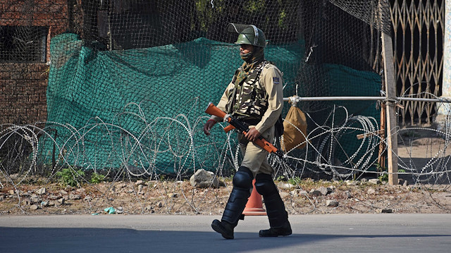 File photo: Lockdown in Kashmir